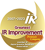 Greatest IR Improvement Premium Company